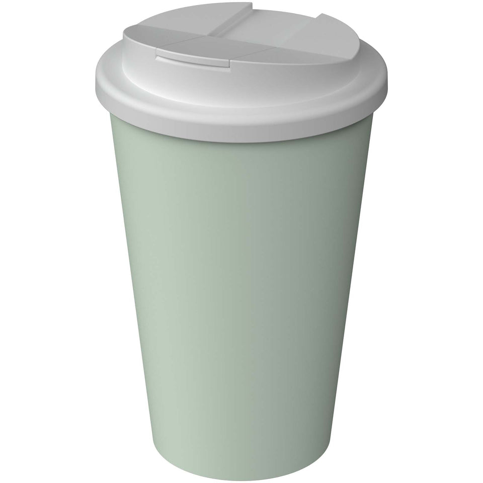 Bicchiere termico Americano® Infiniti da 350 ml con coperchio ermetico personalizzato con logo - Pubblienne