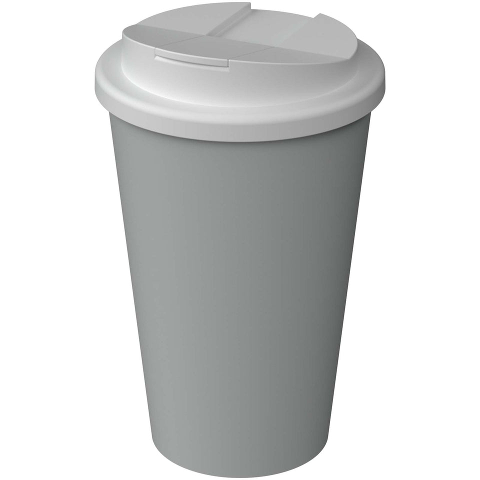 Bicchiere termico Americano® Infiniti da 350 ml con coperchio ermetico personalizzato con logo - Pubblienne