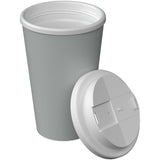 Bicchiere termico Americano® Infiniti da 350 ml con coperchio ermetico personalizzato con logo - Pubblienne
