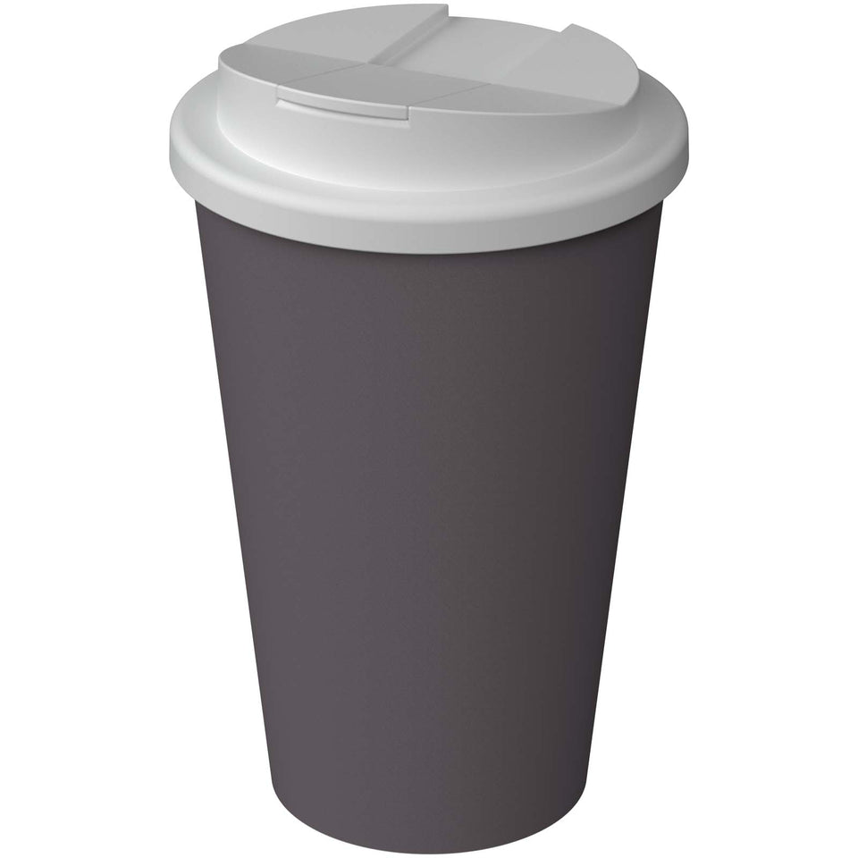 Bicchiere termico Americano® Infiniti da 350 ml con coperchio ermetico personalizzato con logo - Pubblienne