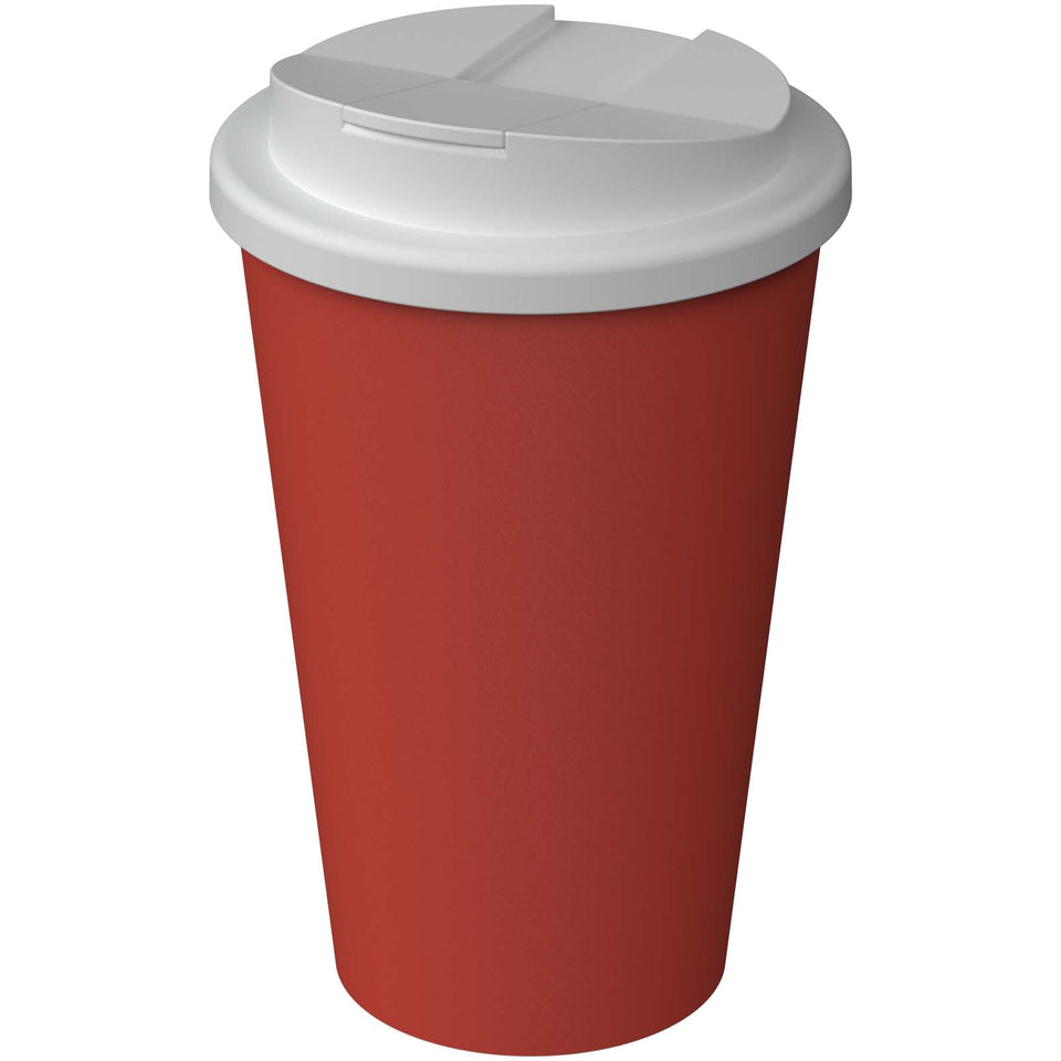 Bicchiere termico Americano® Infiniti da 350 ml con coperchio ermetico personalizzato con logo - Pubblienne