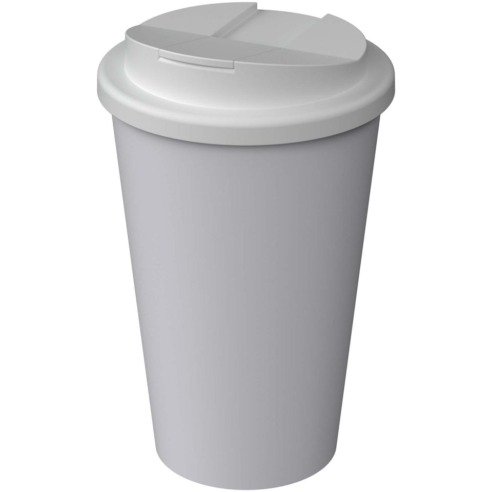 Bicchiere termico Americano® Infiniti da 350 ml con coperchio ermetico personalizzato con logo - Pubblienne