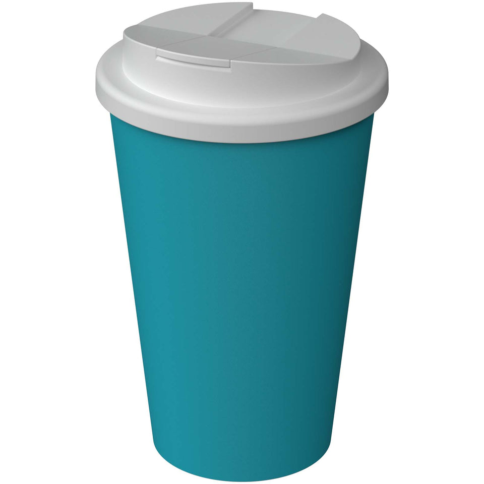 Bicchiere termico Americano® Infiniti da 350 ml con coperchio ermetico personalizzato con logo - Pubblienne