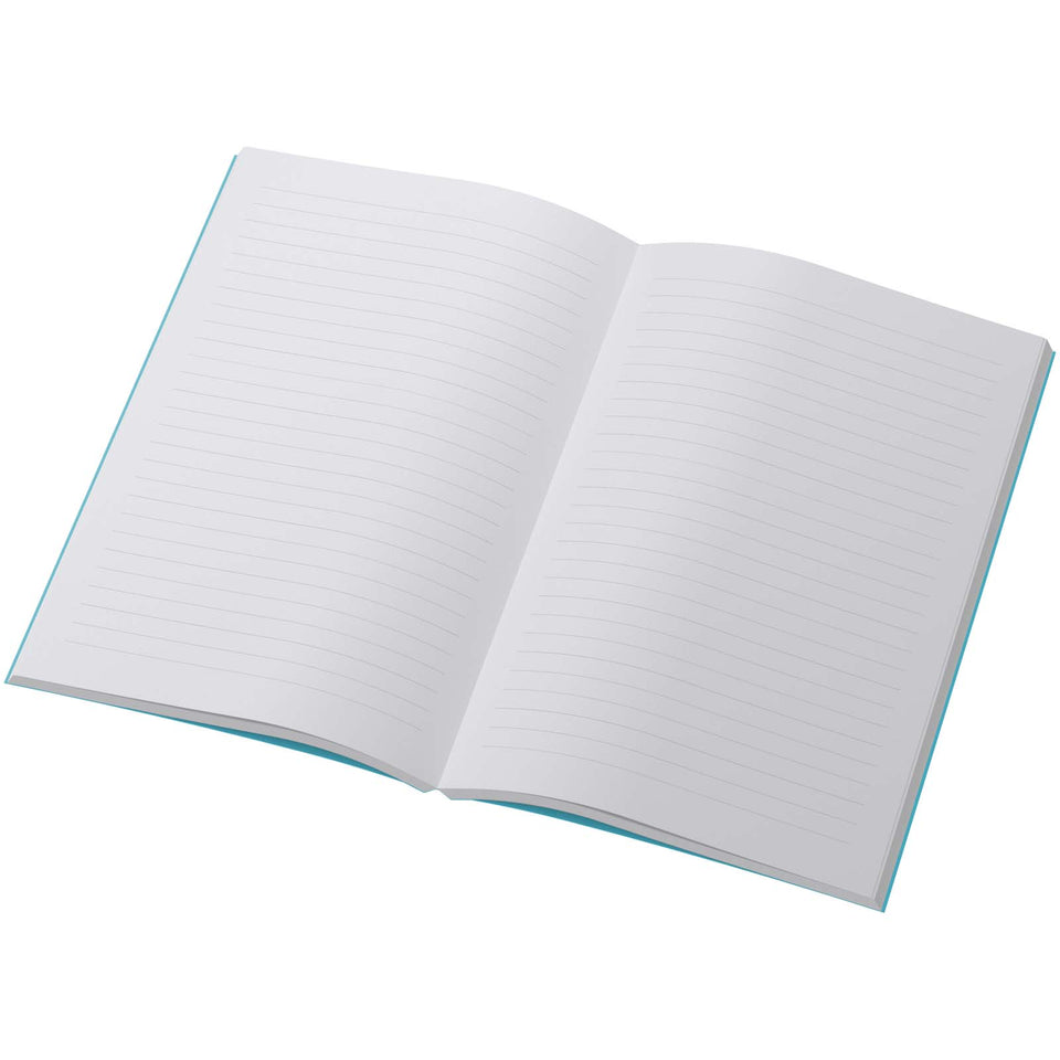 Taccuino Scribe A5 con copertina morbida in carta riciclata personalizzato con logo - Pubblienne