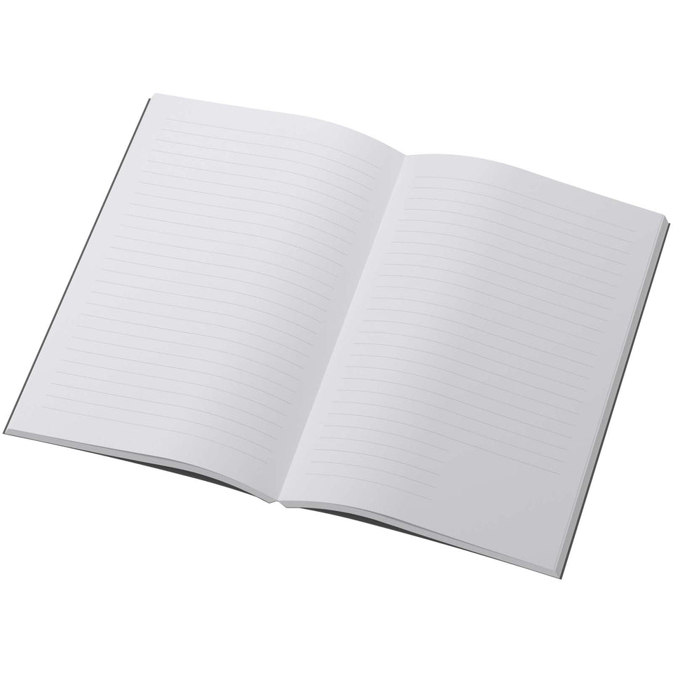 Taccuino Scribe Plus A5 con copertina morbida in carta riciclata personalizzato con logo - Pubblienne