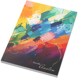 Taccuino Novella Austen in formato A5 con copertina morbida - 100 fogli a righe personalizzato con logo - Pubblienne