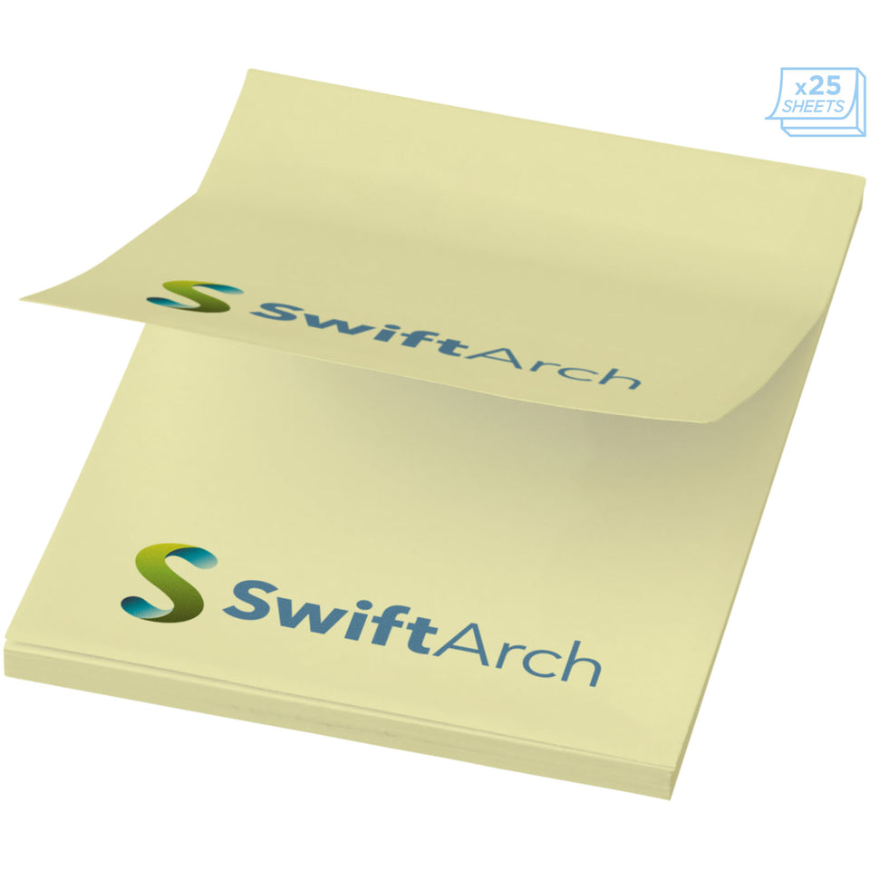 Foglietti adesivi Sticky-Mate® A8 50x75mm personalizzato con logo - Pubblienne