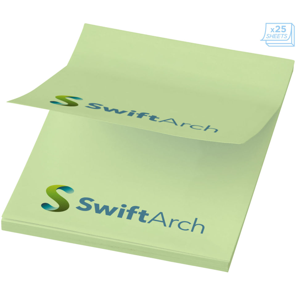 Foglietti adesivi Sticky-Mate® A8 50x75mm personalizzato con logo - Pubblienne