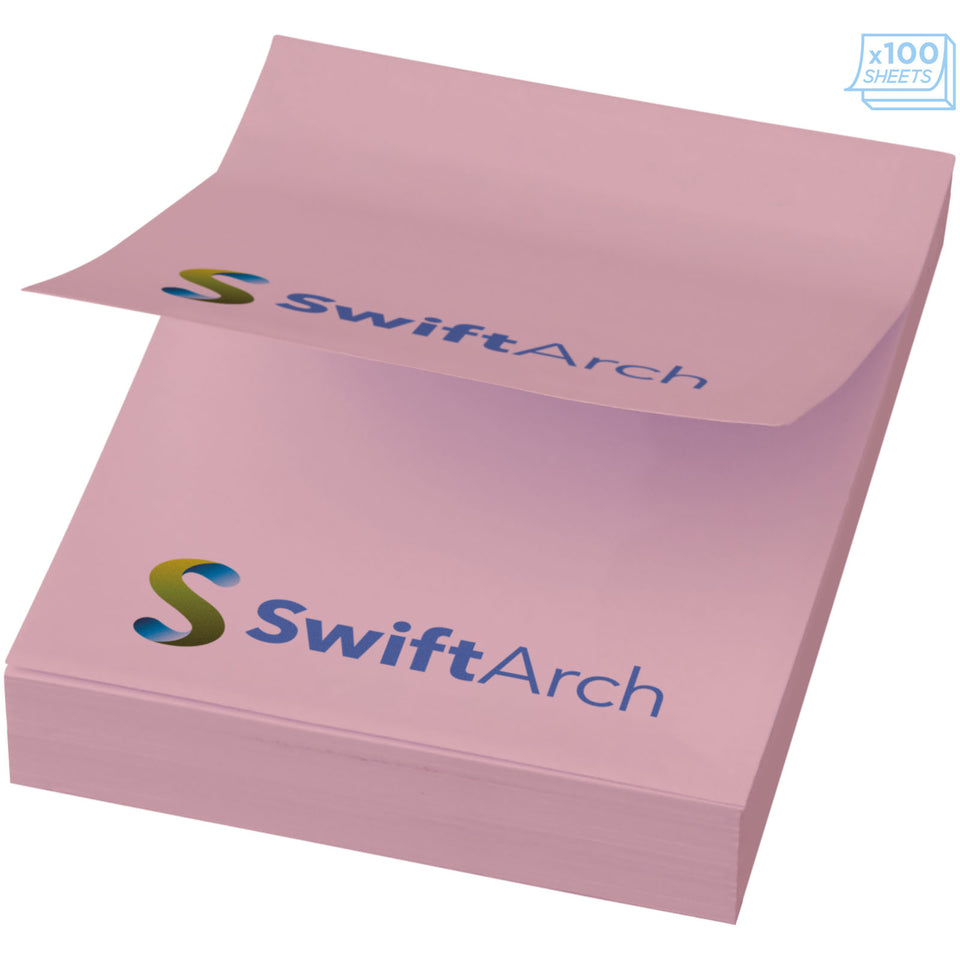 Foglietti adesivi Sticky-Mate® A8 50x75mm personalizzato con logo - Pubblienne