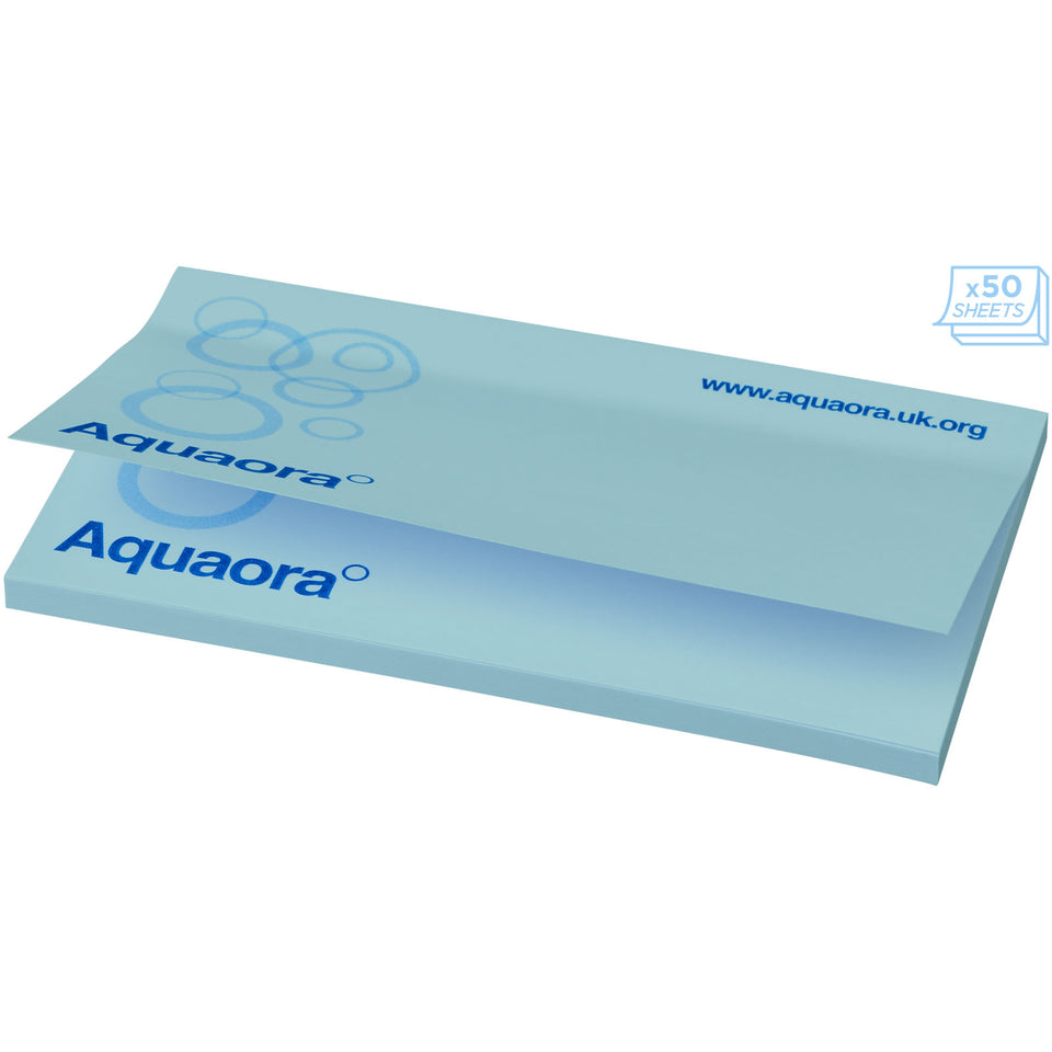 Foglietti adesivi Sticky-Mate® 127x75mm personalizzato con logo - Pubblienne