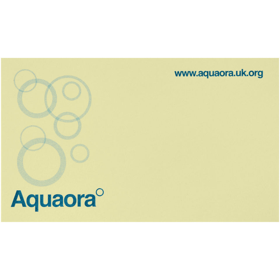 Foglietti adesivi Sticky-Mate® 127x75mm personalizzato con logo - Pubblienne