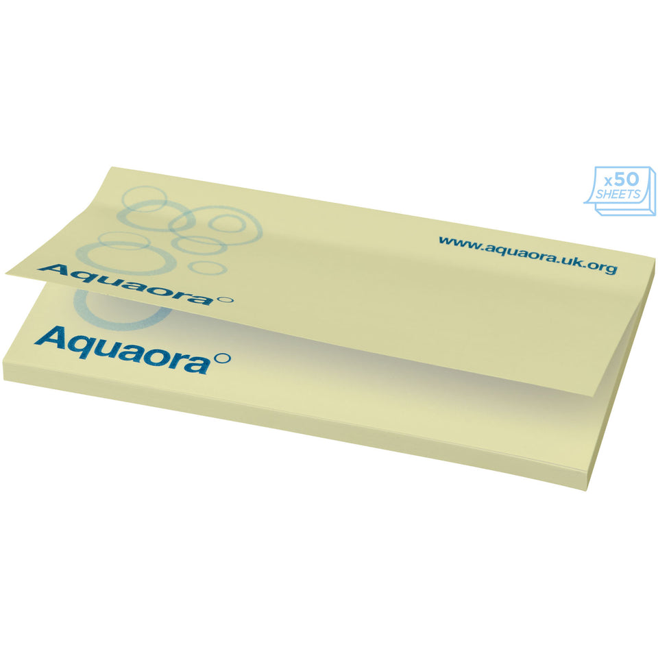 Foglietti adesivi Sticky-Mate® 127x75mm personalizzato con logo - Pubblienne
