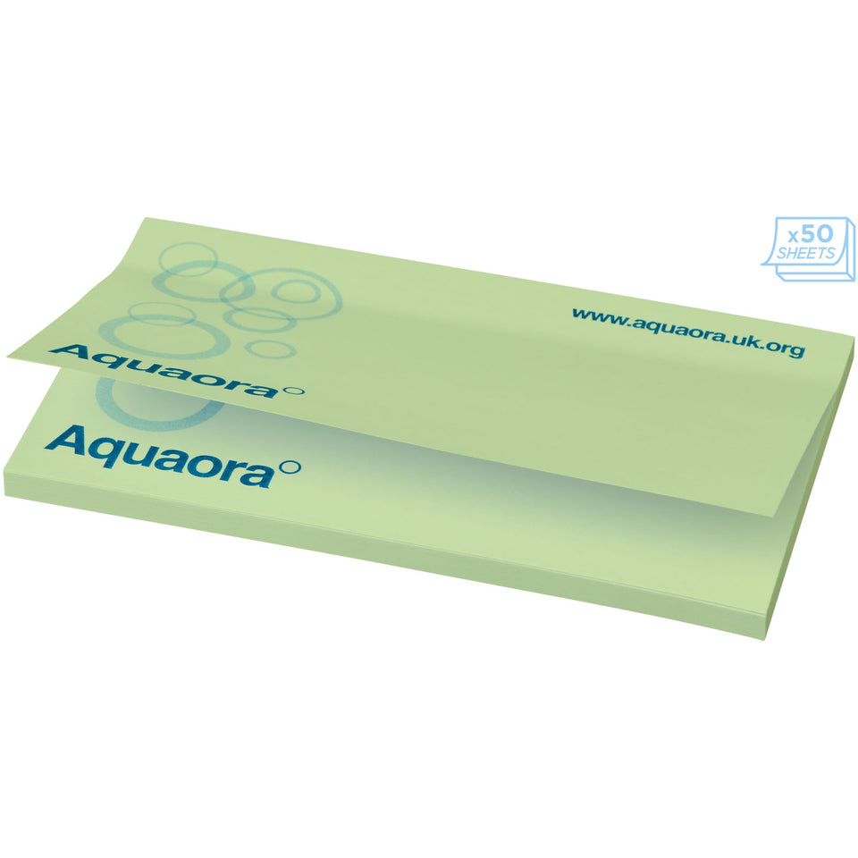 Foglietti adesivi Sticky-Mate® 127x75mm personalizzato con logo - Pubblienne