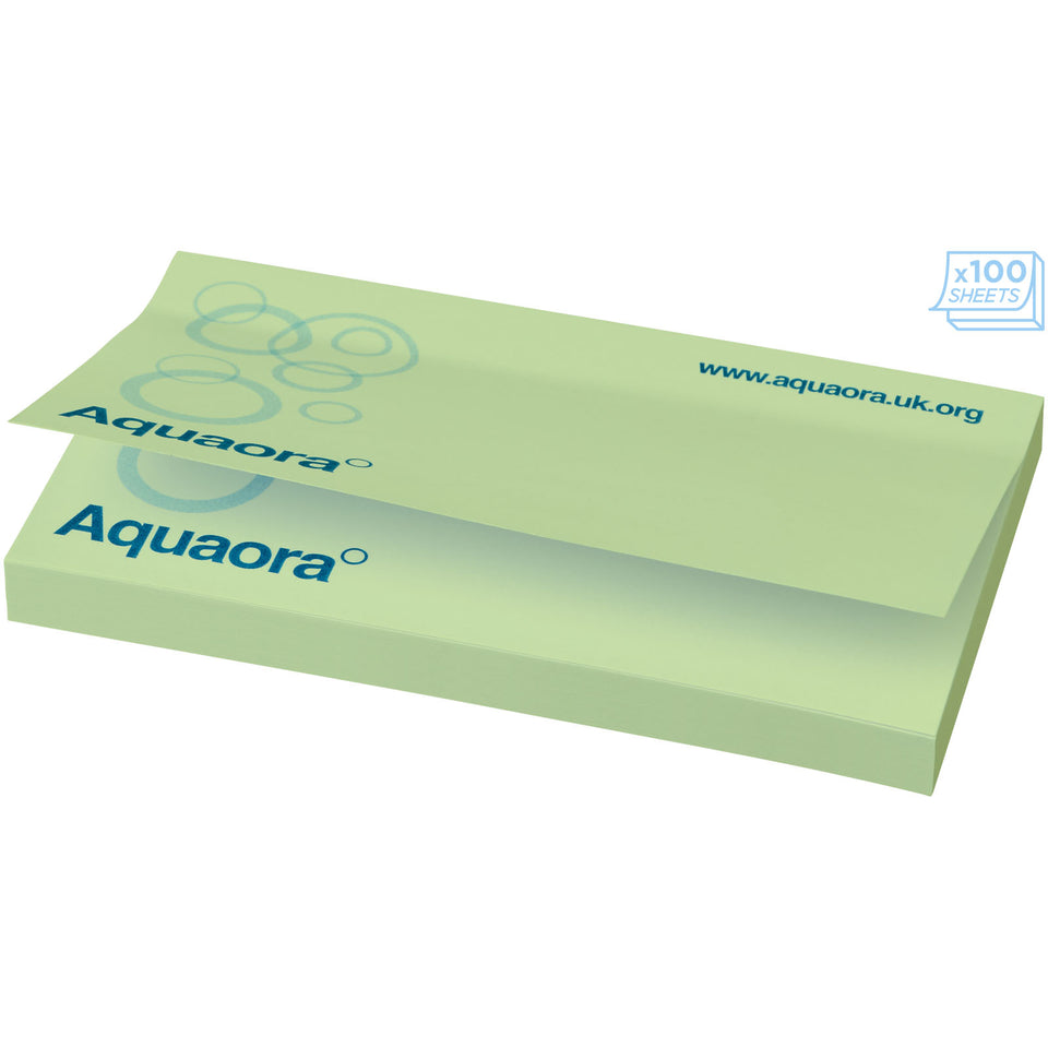 Foglietti adesivi Sticky-Mate® 127x75mm personalizzato con logo - Pubblienne