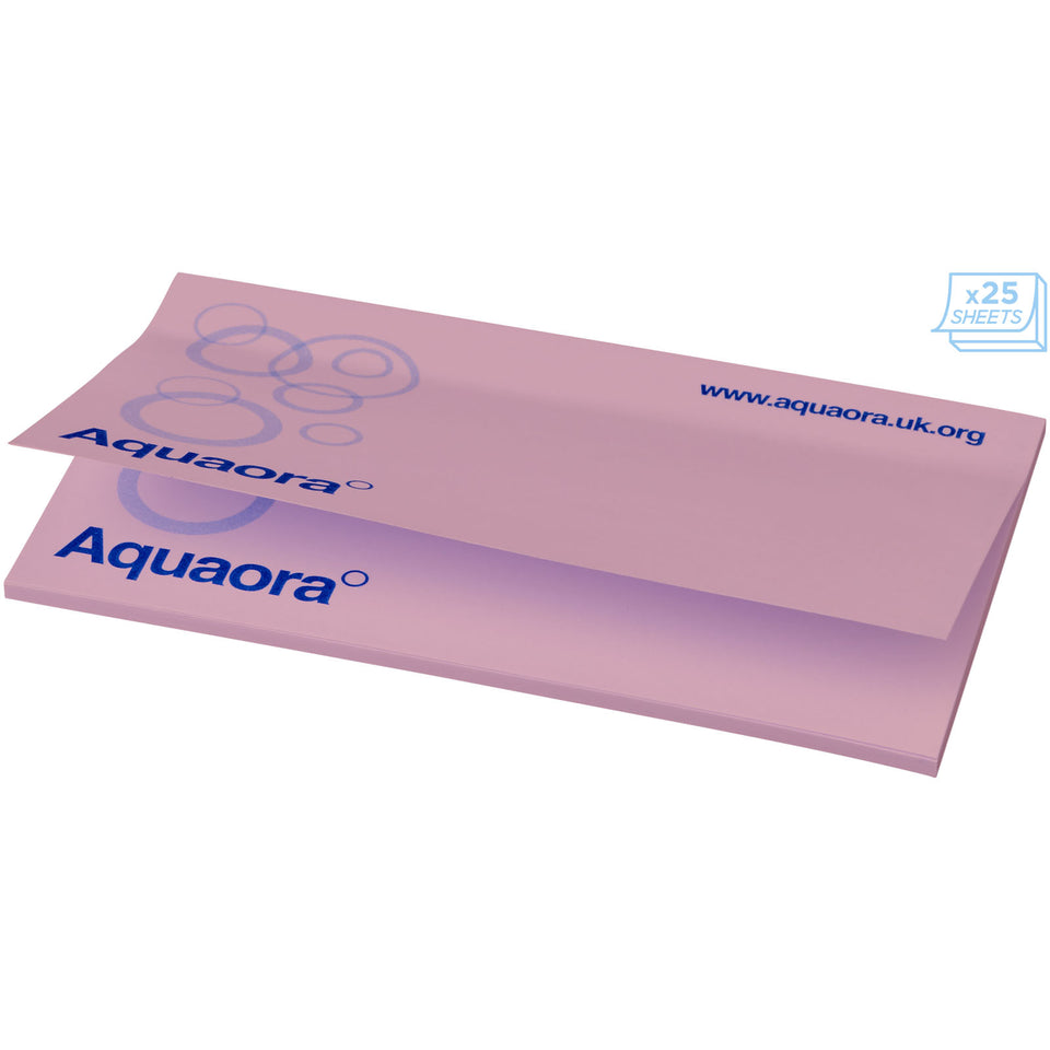 Foglietti adesivi Sticky-Mate® 127x75mm personalizzato con logo - Pubblienne