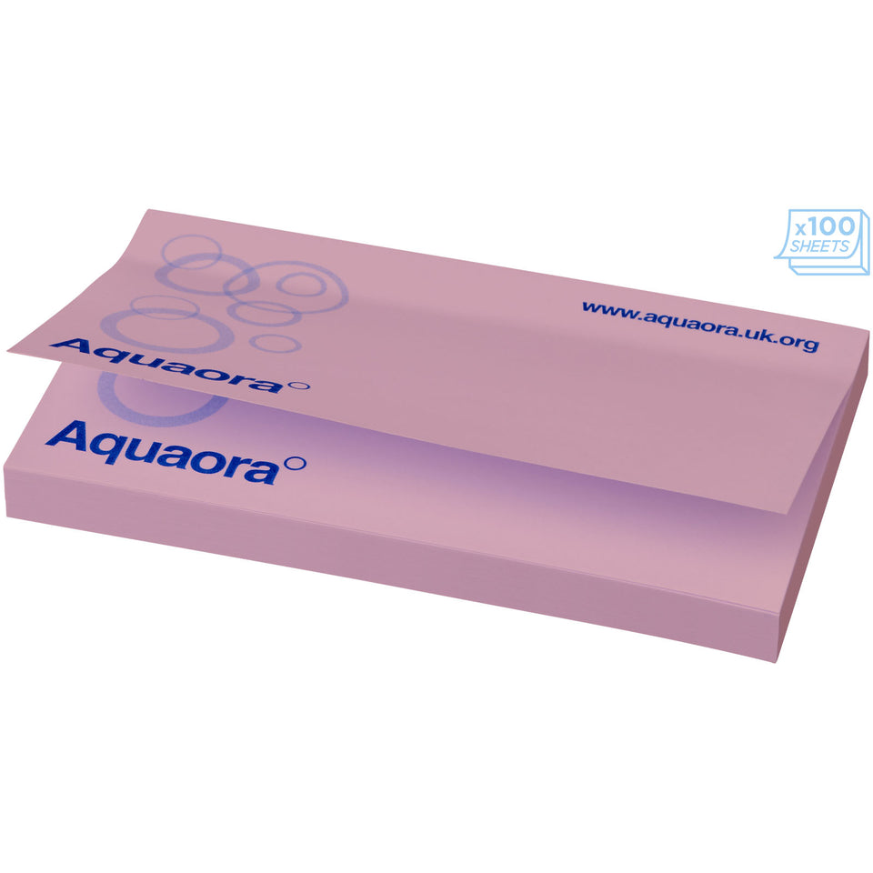 Foglietti adesivi Sticky-Mate® 127x75mm personalizzato con logo - Pubblienne