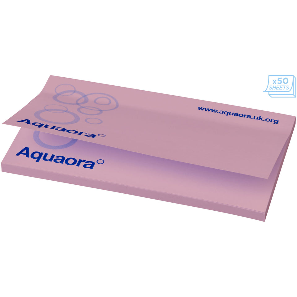 Foglietti adesivi Sticky-Mate® 127x75mm personalizzato con logo - Pubblienne