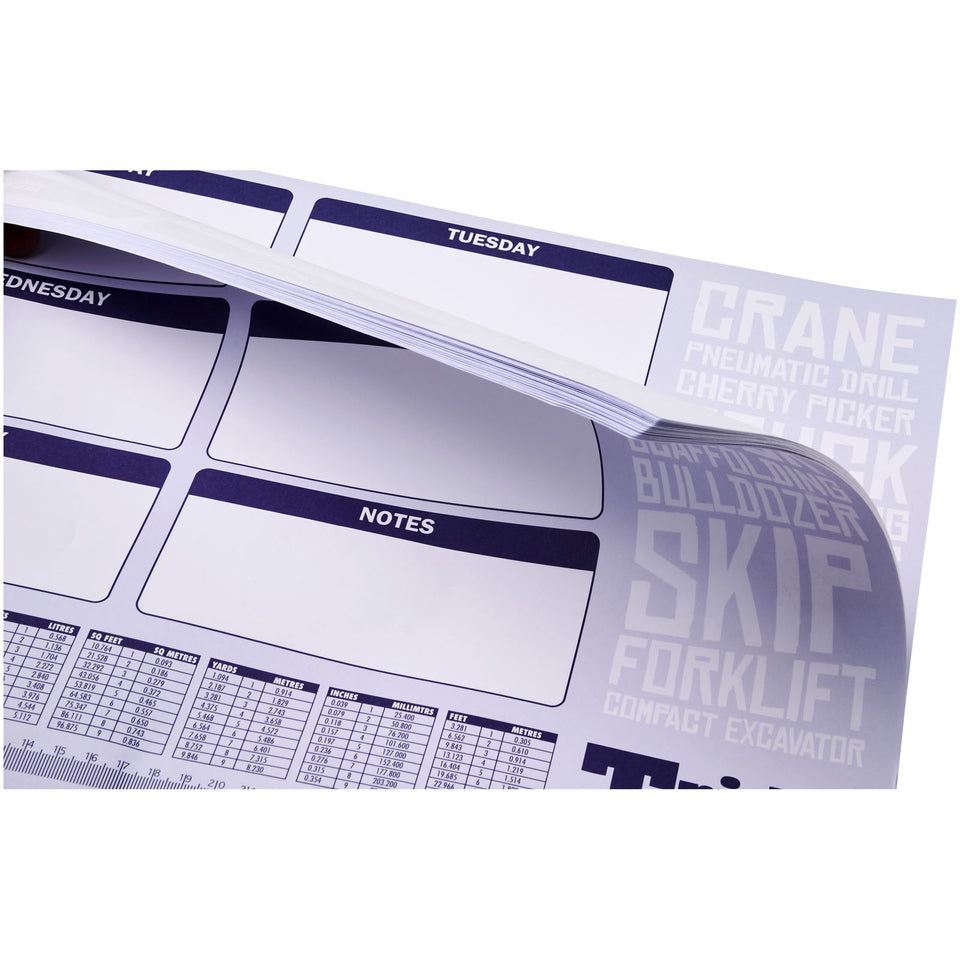 Block notes A2 Desk-Mate® personalizzato con logo - Pubblienne