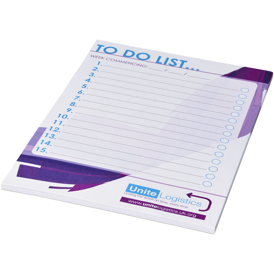 Block notes A5 Desk-Mate® personalizzato con logo - Pubblienne