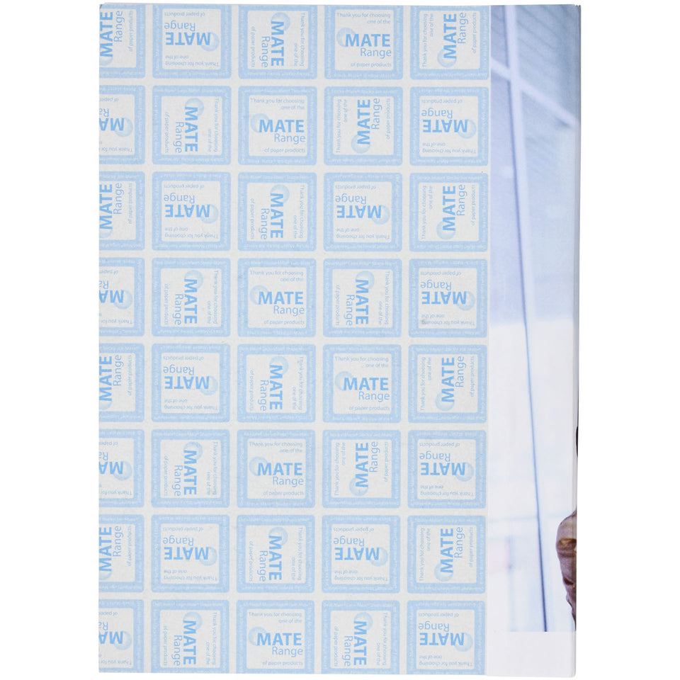 Block notes A5 Desk-Mate® con copertina avvolgente personalizzato con logo - Pubblienne