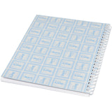 Notebook A5 spiralato Desk-Mate® con copertina in PP personalizzato con logo - Pubblienne
