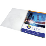 Notebook A5 spiralato Desk-Mate® con copertina in PP personalizzato con logo - Pubblienne