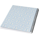 Notebook A5 spiralato Desk-Mate® con copertina in PP personalizzato con logo - Pubblienne