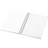 Notebook A6 spiralato Desk-Mate® con copertina in PP personalizzato con logo - Pubblienne