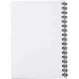 Notebook A6 spiralato Desk-Mate® con copertina in PP personalizzato con logo - Pubblienne