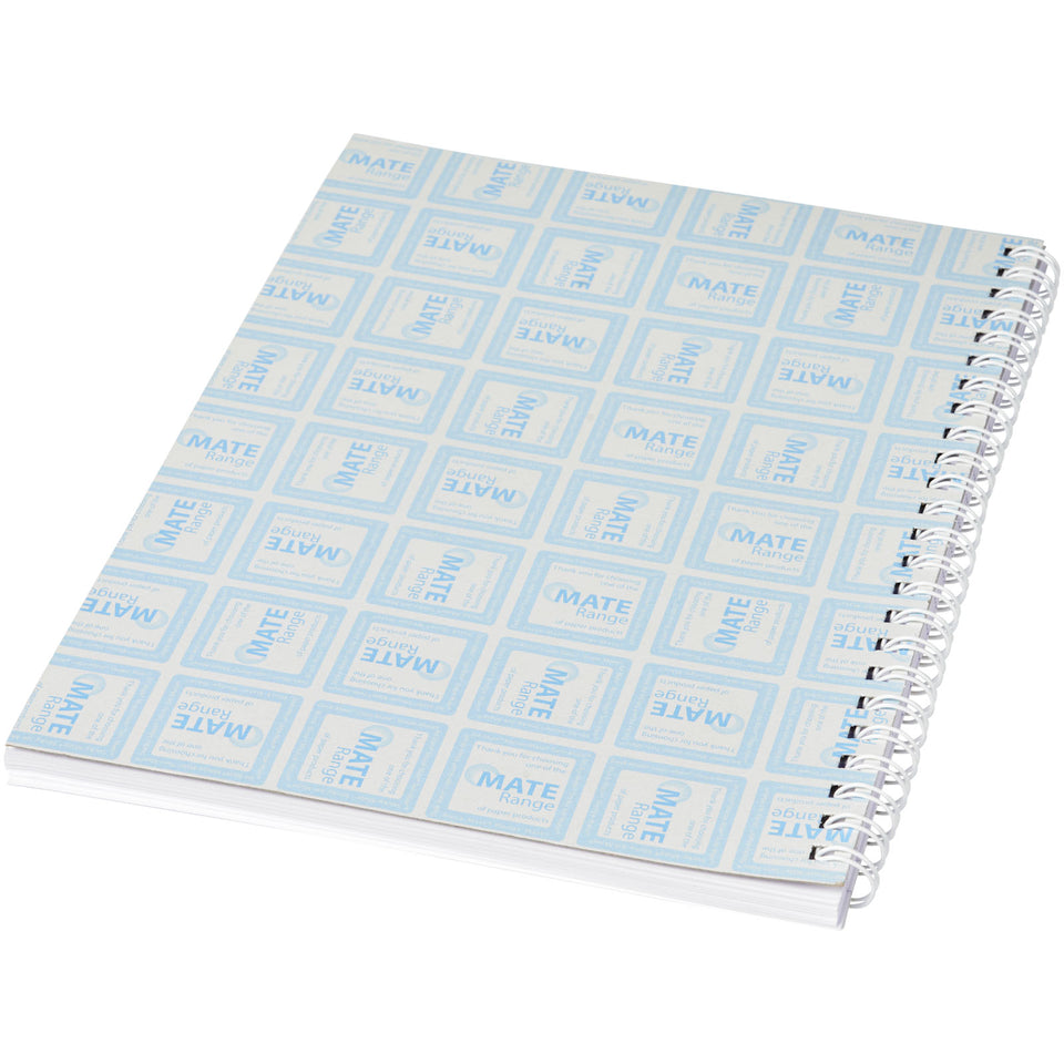 Notebook A4 spiralato Desk-Mate® personalizzato con logo - Pubblienne