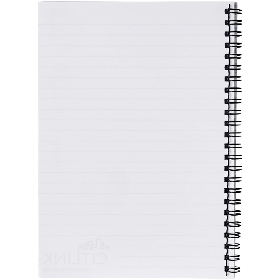 Notebook A4 spiralato Desk-Mate® personalizzato con logo - Pubblienne