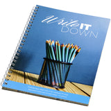 Notebook A5 spiralato Desk-Mate® personalizzato con logo - Pubblienne