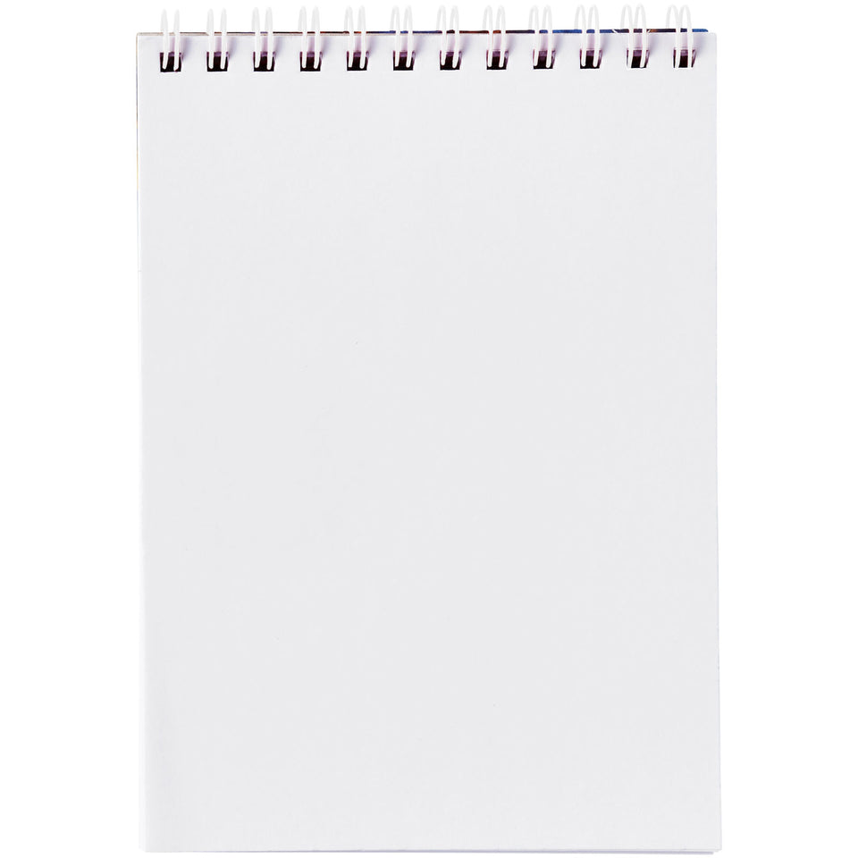 Notebook A6 spiralato Desk-Mate® personalizzato con logo - Pubblienne