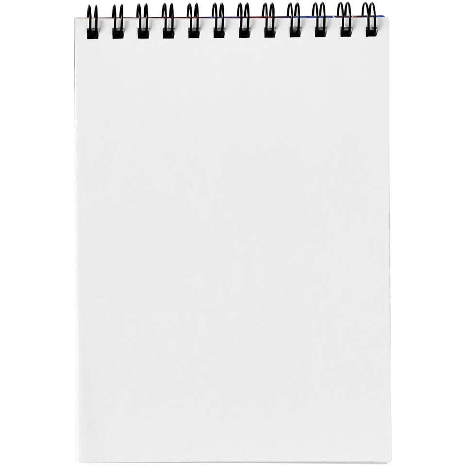 Notebook A6 spiralato Desk-Mate® personalizzato con logo - Pubblienne