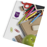 Notebook Wire-o formato A4 e copertina rigida personalizzato con logo - Pubblienne