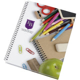 Notebook Wire-o formato A4 e copertina rigida personalizzato con logo - Pubblienne