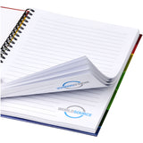 Notebook Wire-o formato A5 e copertina rigida personalizzato con logo - Pubblienne