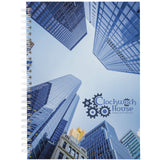 Notebook Wire-o formato A5 e copertina rigida personalizzato con logo - Pubblienne