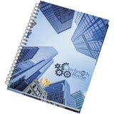 Notebook Wire-o formato A5 e copertina rigida personalizzato con logo - Pubblienne