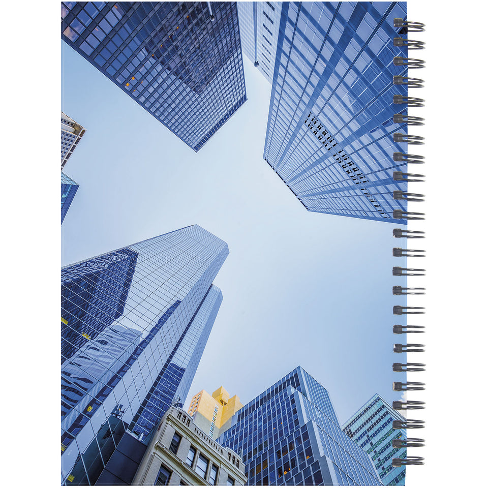 Notebook Wire-o formato A5 e copertina rigida personalizzato con logo - Pubblienne