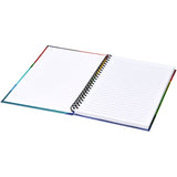 Notebook Wire-o formato A5 e copertina rigida personalizzato con logo - Pubblienne