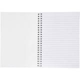 Notebook A4 Desk-Mate® con copertina sintetica personalizzato con logo - Pubblienne