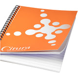 Notebook A4 Desk-Mate® con copertina sintetica personalizzato con logo - Pubblienne