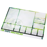 Blocco note A2 in carta riciclata Desk-Mate® personalizzato con logo - Pubblienne