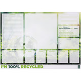 Blocco note A2 in carta riciclata Desk-Mate® personalizzato con logo - Pubblienne