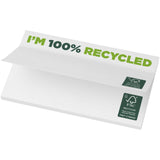 Foglietti adesivi in carta riciclata 127 x 75 mm Sticky-Mate® personalizzato con logo - Pubblienne