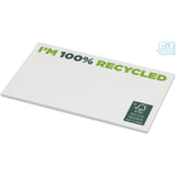 Foglietti adesivi in carta riciclata 127 x 75 mm Sticky-Mate® personalizzato con logo - Pubblienne