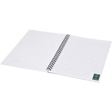 Blocco note a spirale A4 con copertina posteriore stampata Desk-Mate® personalizzato con logo - Pubblienne