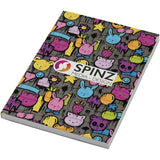 Taccuino Novella Austen Colours A5 con 100 fogli e copertina morbida personalizzato con logo - Pubblienne