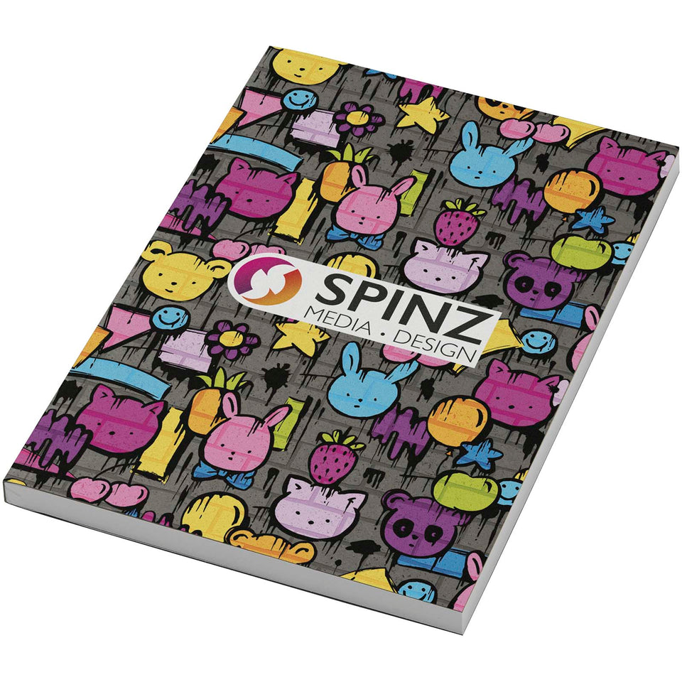 Taccuino Novella Austen Colours A5 con 100 fogli e copertina morbida personalizzato con logo - Pubblienne
